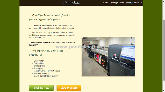 Download aplikasi penjualan printmate berbasis web