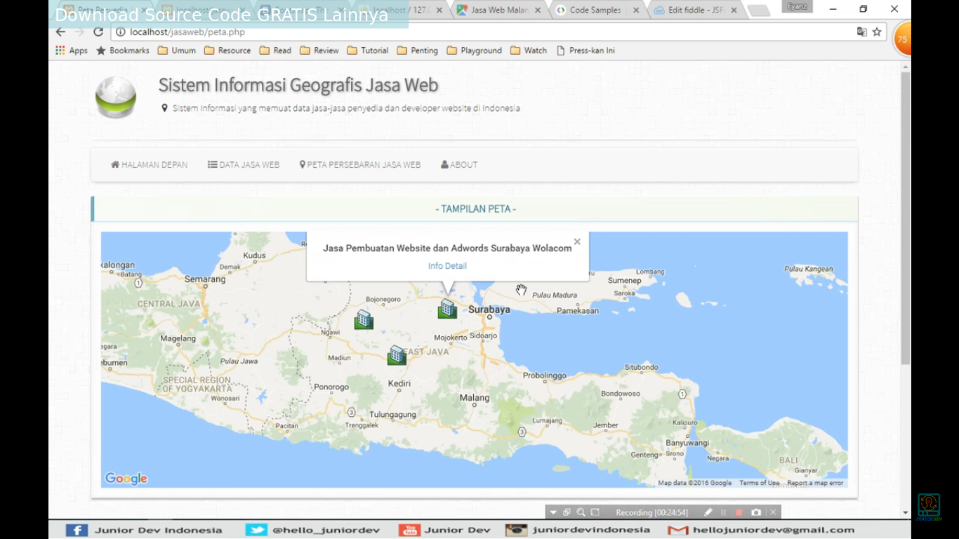 Contoh Skripsi Sistem Informasi Geografis Berbasis Web Contoh
