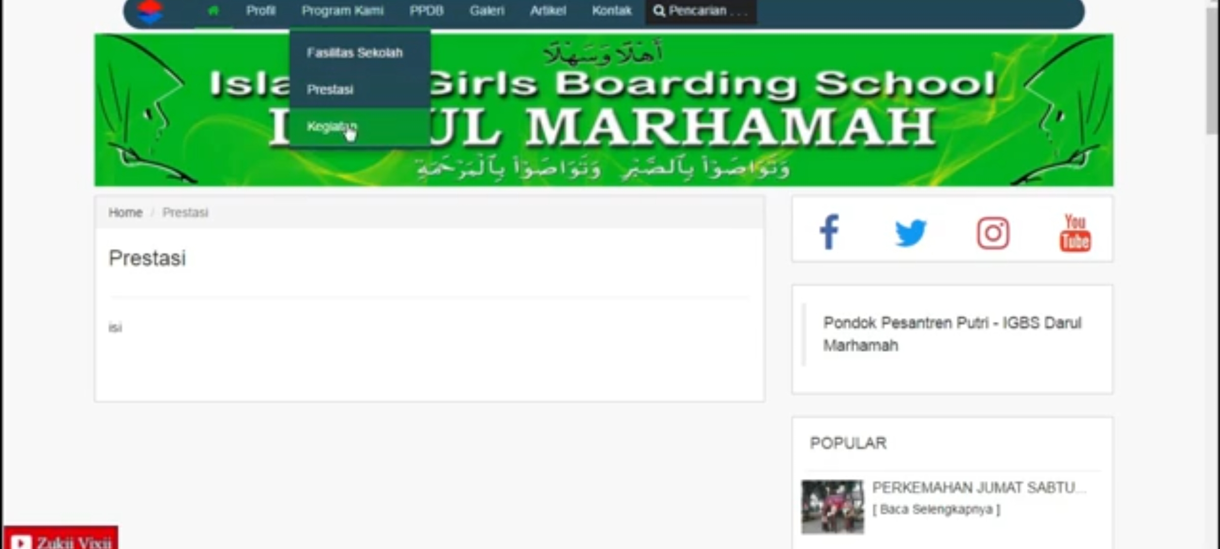 Source Code Pesantren Dengan Php Dan Mysql New 2025