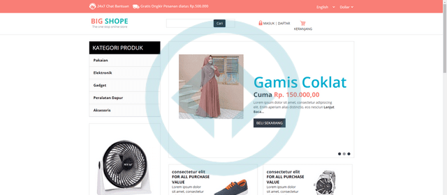 Source Code Aplikasi Toko Online Berbasis Web 2025 Full Download